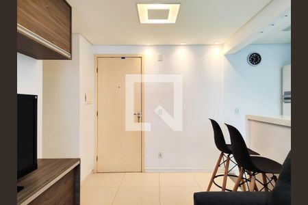 Sala de apartamento para alugar com 2 quartos, 55m² em Parque São Vicente, Santo André