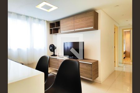 Sala de apartamento para alugar com 2 quartos, 55m² em Parque São Vicente, Santo André