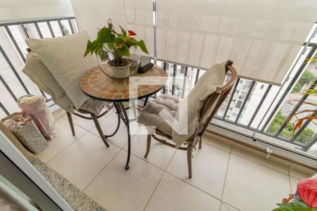 Varanda da Sala de apartamento para alugar com 2 quartos, 50m² em Jardim Caboré, São Paulo