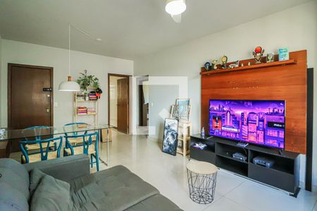 Sala de apartamento à venda com 3 quartos, 94m² em Silveira, Belo Horizonte