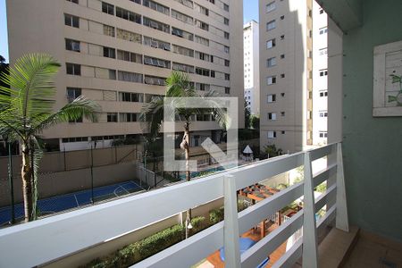 Varanda da Sala de apartamento para alugar com 2 quartos, 100m² em Jardim Paulista, São Paulo