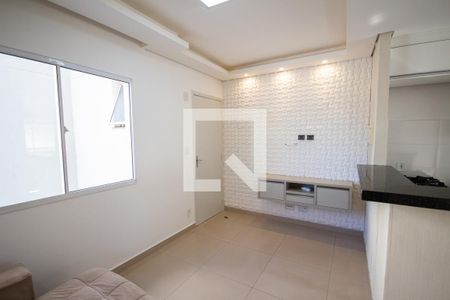 Sala de apartamento para alugar com 2 quartos, 47m² em Jardim Florestan Fernandes, Ribeirão Preto