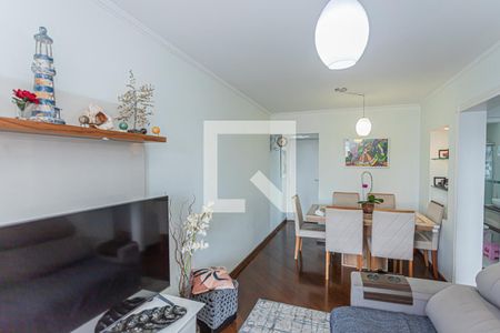 Sala de apartamento à venda com 3 quartos, 74m² em Vila Mangalot, São Paulo