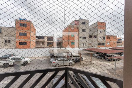 Vista da varanda da sala  de apartamento para alugar com 3 quartos, 62m² em Canhema, Diadema