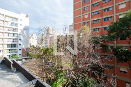 Vista da Varanda de apartamento à venda com 1 quarto, 66m² em Pinheiros, São Paulo