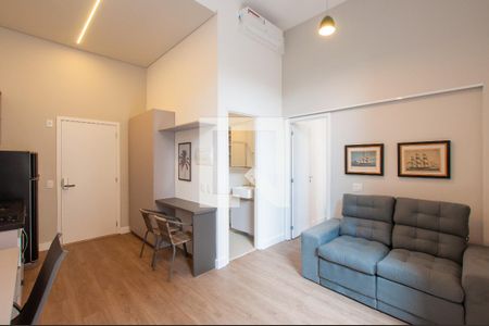 Sala de apartamento à venda com 1 quarto, 66m² em Pinheiros, São Paulo