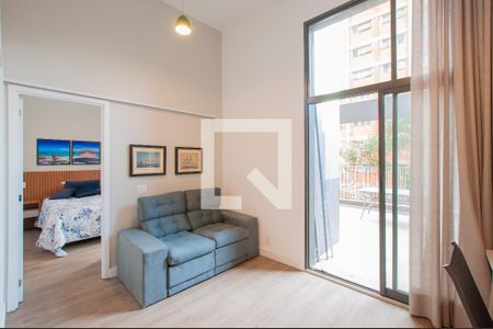 Sala de apartamento à venda com 1 quarto, 66m² em Pinheiros, São Paulo