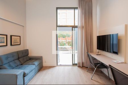 Sala de apartamento à venda com 1 quarto, 66m² em Pinheiros, São Paulo