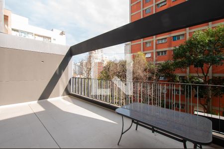 Varanda de apartamento à venda com 1 quarto, 66m² em Pinheiros, São Paulo