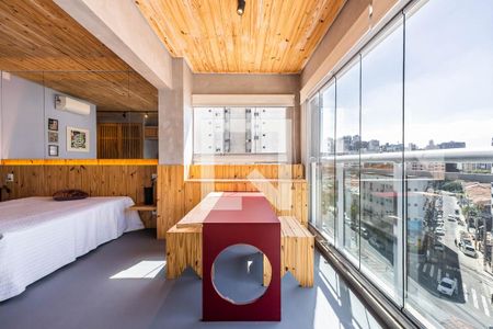 Cozinha de apartamento para alugar com 1 quarto, 32m² em Pinheiros, São Paulo