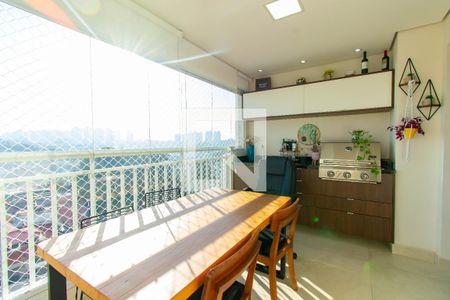 Varanda gourmet de apartamento à venda com 2 quartos, 66m² em Vila Ema, São Paulo