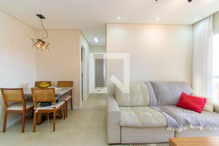 Sala  de apartamento à venda com 2 quartos, 66m² em Vila Ema, São Paulo