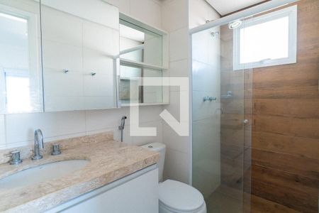 Banheiro da Suíte de apartamento para alugar com 2 quartos, 63m² em Vila Mascote, São Paulo