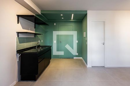 Cozinha de apartamento à venda com 1 quarto, 25m² em Pinheiros, São Paulo