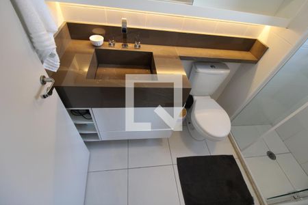 Apartamento à venda com 36m², 1 quarto e 1 vagaBanheiro da suíte 