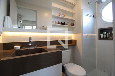 Apartamento à venda com 36m², 1 quarto e 1 vagaBanheiro da suíte 