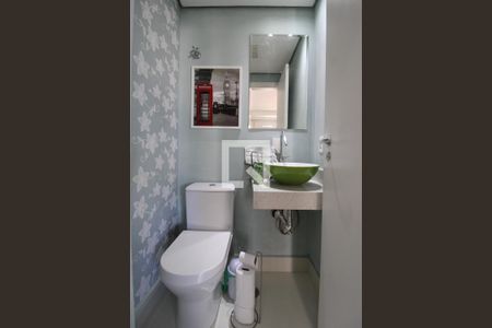 Apartamento à venda com 105m², 3 quartos e 3 vagasDetalhe do lavabo 