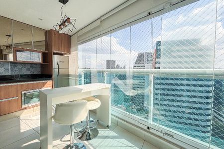 Varanda Studio de kitnet/studio para alugar com 1 quarto, 37m² em Pinheiros, São Paulo