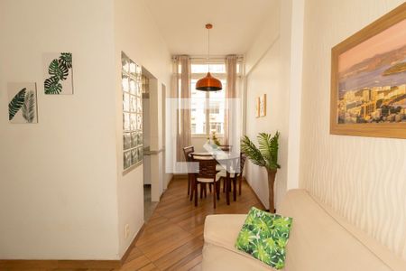 Sala de jantar  de apartamento para alugar com 1 quarto, 52m² em Ipanema, Rio de Janeiro