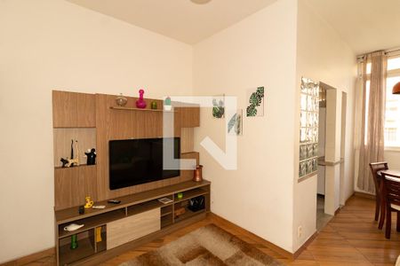 Detalhe da sala  de apartamento para alugar com 1 quarto, 52m² em Ipanema, Rio de Janeiro