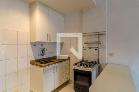 Studio à venda com 40m², 1 quarto e sem vagaCozinha