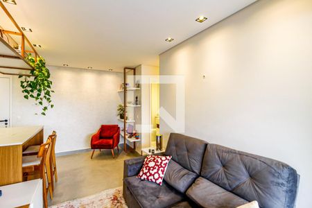 Sala de apartamento à venda com 2 quartos, 74m² em Santo Amaro, São Paulo