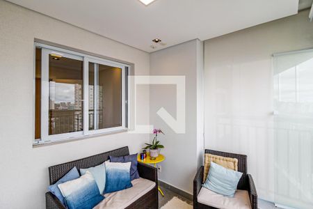 Varanda de apartamento à venda com 2 quartos, 74m² em Santo Amaro, São Paulo