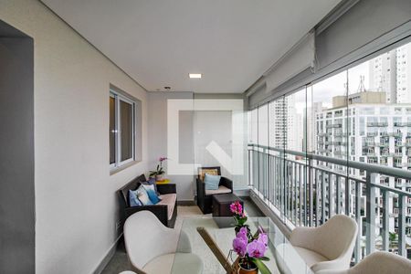 Varanda de apartamento à venda com 2 quartos, 74m² em Santo Amaro, São Paulo