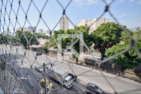 Vista da Sala de apartamento à venda com 2 quartos, 80m² em Maracanã, Rio de Janeiro