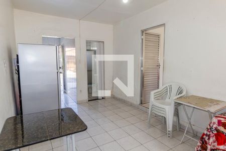 Sala de apartamento para alugar com 1 quarto, 60m² em Boqueirão, Praia Grande