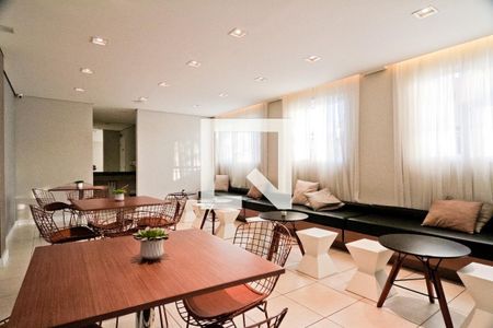Apartamento à venda com 34m², 1 quarto e sem vaga Apartamento à venda com 34m², 1 quarto e sem vagaÁrea comum - Salão de festas