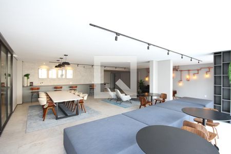 Studio à venda com 44m², 1 quarto e sem vagaSalão de Festas