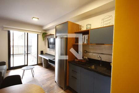 Studio à venda com 44m², 1 quarto e sem vagaCozinha