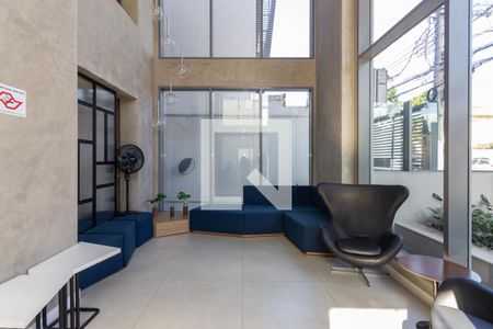 Studio à venda com 25m², 1 quarto e sem vagaHall Social