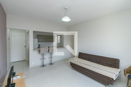 Sala de apartamento para alugar com 3 quartos, 76m² em Santo Amaro, São Paulo