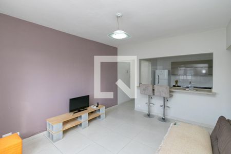 Sala de apartamento para alugar com 3 quartos, 76m² em Santo Amaro, São Paulo