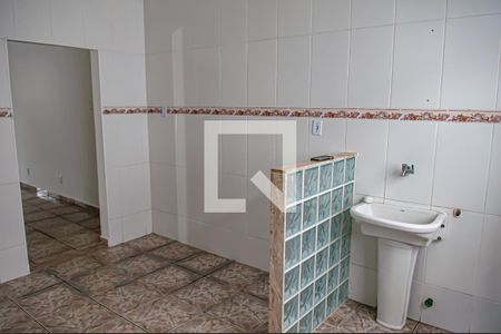 cozinha e area de serviço de casa para alugar com 1 quarto, 90m² em Curicica, Rio de Janeiro