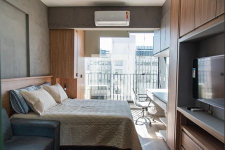 Sala/quarto de kitnet/studio para alugar com 1 quarto, 26m² em Vila Mariana, São Paulo