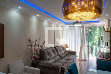 sala de apartamento à venda com 2 quartos, 87m² em Pechincha, Rio de Janeiro