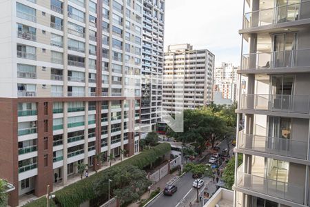 Vista da Varanda de kitnet/studio para alugar com 1 quarto, 25m² em Consolação, São Paulo