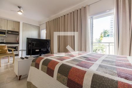 Suíte de apartamento para alugar com 1 quarto, 49m² em Tamboré, Santana de Parnaíba