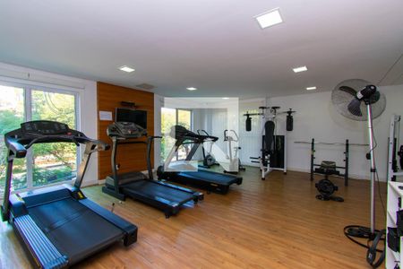 Apartamento à venda com 55m², 1 quarto e 1 vaga Apartamento à venda com 55m², 1 quarto e 1 vaga Área Comum- Academia