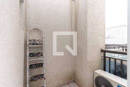 Varanda da Suíte 1 de casa de condomínio à venda com 2 quartos, 82m² em Vila Santa Clara, São Paulo