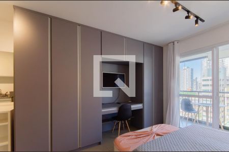 Sala/Quarto de kitnet/studio para alugar com 1 quarto, 32m² em Vila Mariana, São Paulo