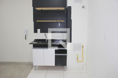 Studio à venda com 27m², 1 quarto e sem vagaCozinha 