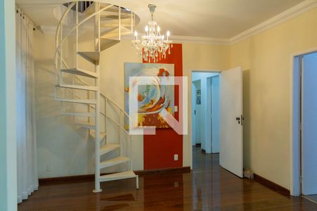 Sala de apartamento para alugar com 4 quartos, 200m² em União, Belo Horizonte