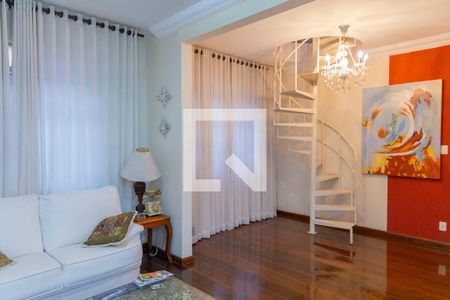 Sala de apartamento para alugar com 4 quartos, 200m² em União, Belo Horizonte