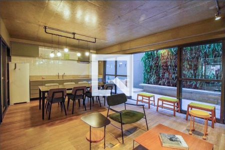 Apartamento à venda com 48m², 1 quarto e 1 vagaÁrea Gourmet