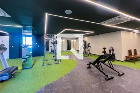 Studio para alugar com 24m², 1 quarto e sem vagaAcademia