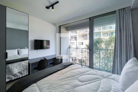 Studio  de kitnet/studio para alugar com 1 quarto, 24m² em Indianópolis, São Paulo
